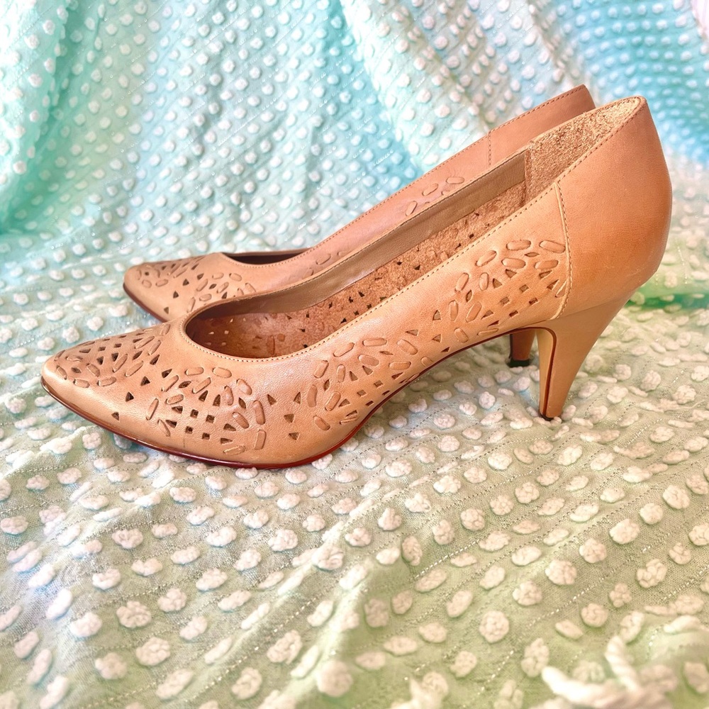 Vintage Leather Pumps 9m